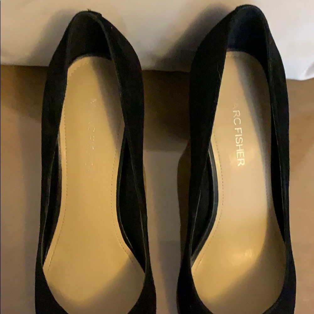 Marc Fischer suede block heels - Picture 2 of 5